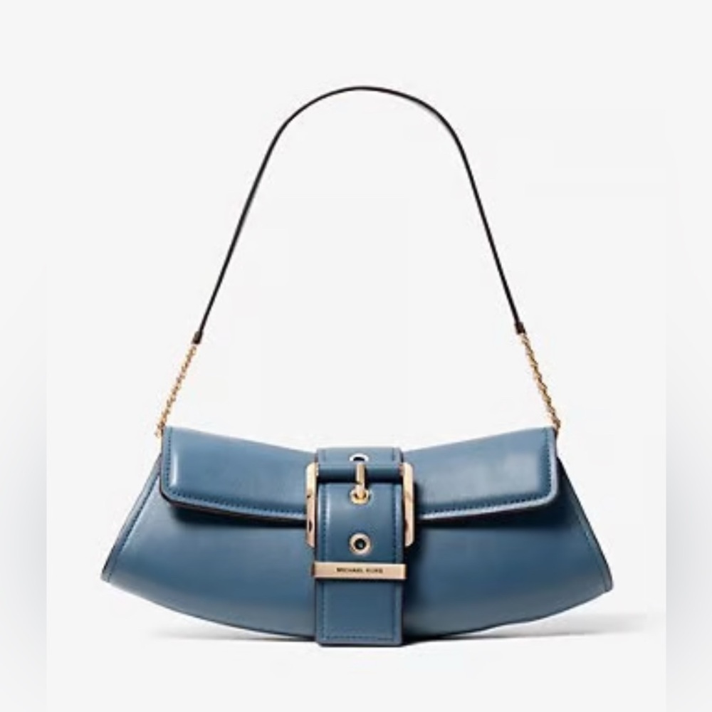 Michael Kors Blue Clutch Bag